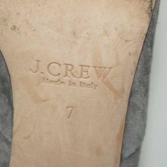 J. Crew Adele Suede Leather Ankle Boot E0810 7 $298 - Picture 5 of 9